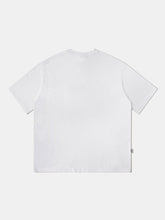 T-Shirt mit handgezeichneter Graffiti-Schrift